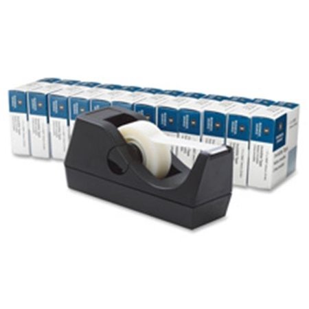 TOOL Tape Dispenser Value Pack;1 in. Core; .75 in. x 1000 in.; 12-PK; BLK TO518785